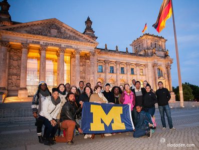 University of Michigan in Berlin 2016 gangway day one-three