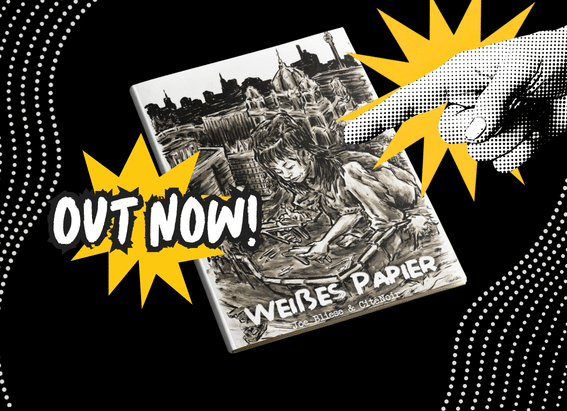 Weißes Papier erscheint – mit Lesung auf der Leipziger Buchmesse!